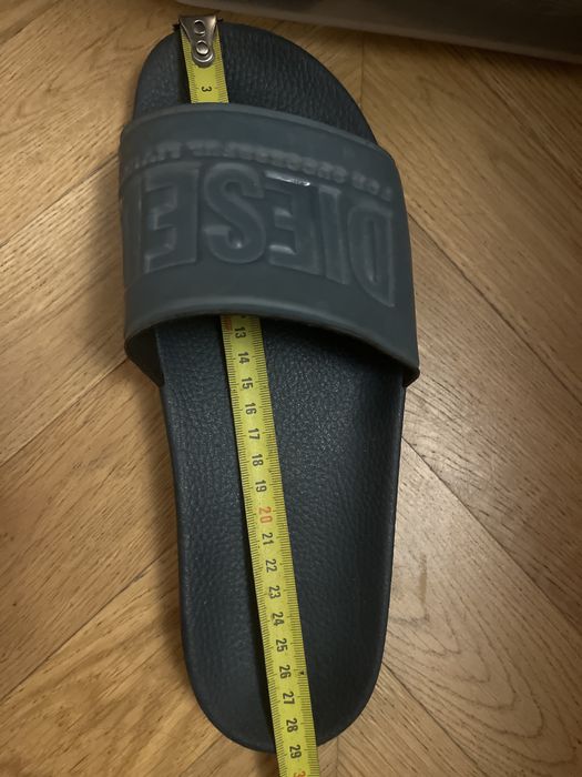 Diesel klapki zielone  rozm 43/44 made in italy