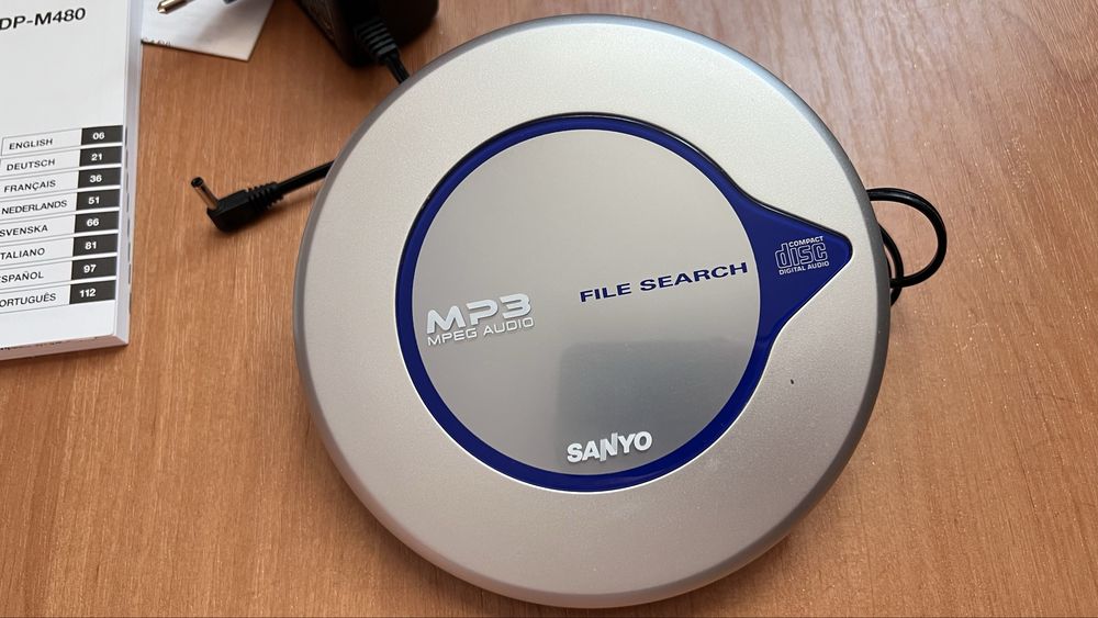 CD плеєр SANYO CDP-M480 MP-3 плеєр