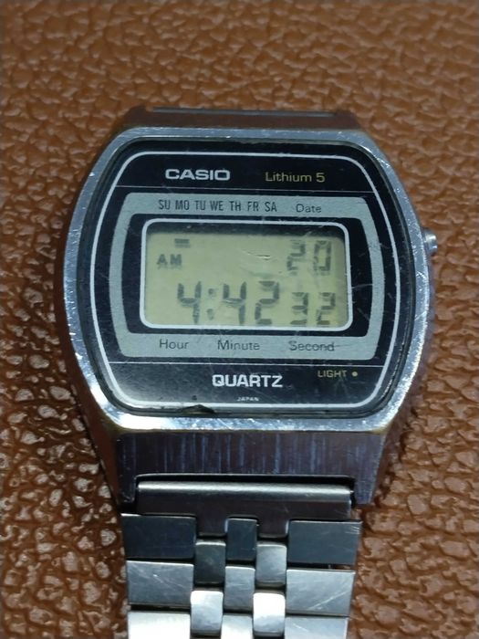 Casio Lithium 5  122  S004 sprawny zabytkowy