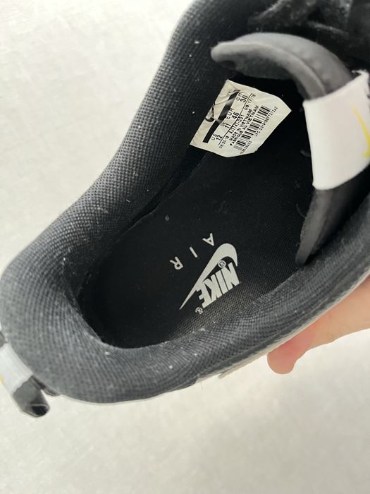Кроссовки мужские Nike Air черные 46 р 30 см