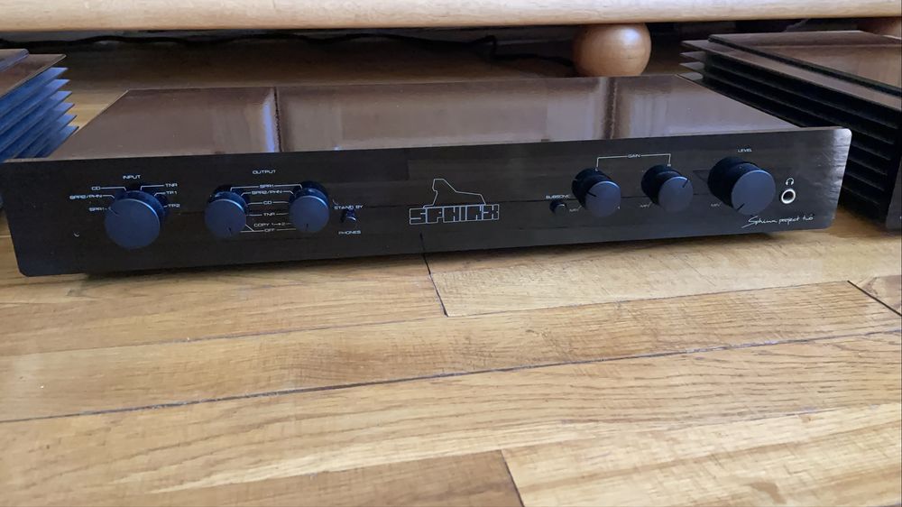 Sphinx project 2 + phono MM, MC/ sphinx project  12 wzmacniacz