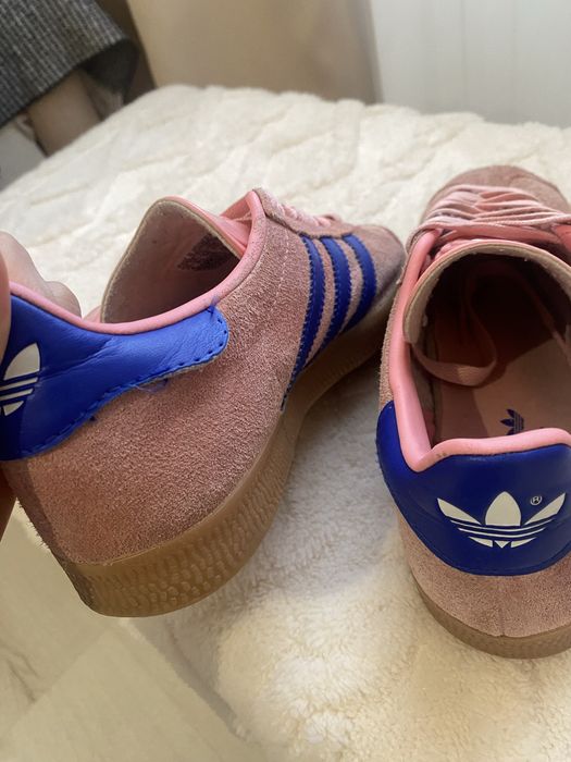 Кеди adidas gazelle 36 розмір pink blue