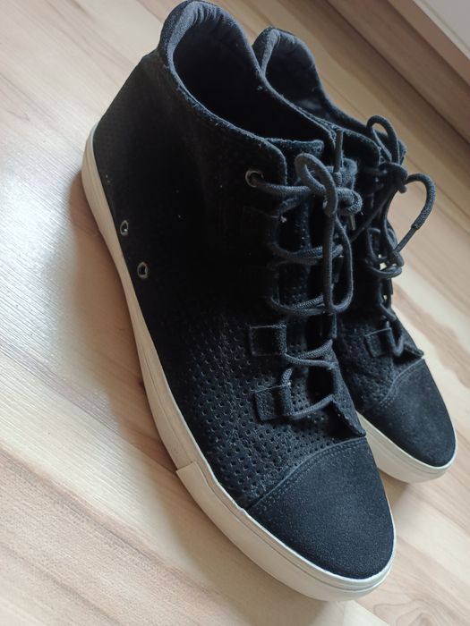 Brooklyn's own by Rocawear - czarne skórzane trampki 46