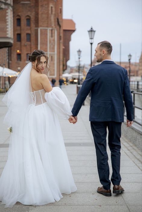 Suknia ślubna w IDEALNYM STANIE