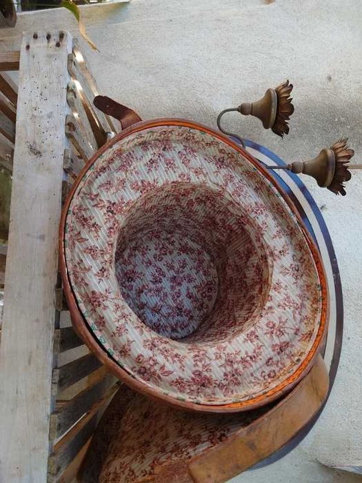 Mala de chapéu antiga