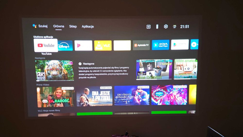 Wemax Dice projektory  DLP 700 ANSI 1080p, 4K HDR10, Dolby audio