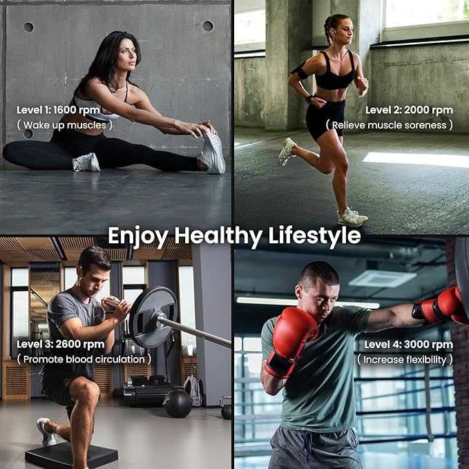 Masażer mięśni 4 prędkości