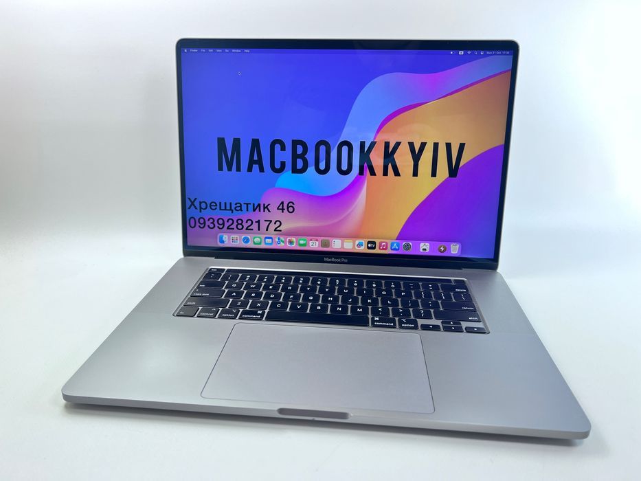MacBook Pro 16 2019 i9 64GB RAM 512GB SSD Space Gray МАГАЗИН ГАРАНТІЯ
