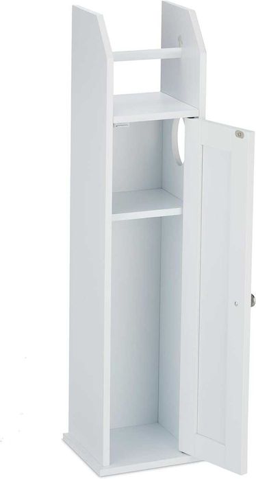 Relaxdays Uchwyt na papier toaletowy, stojący NOWE