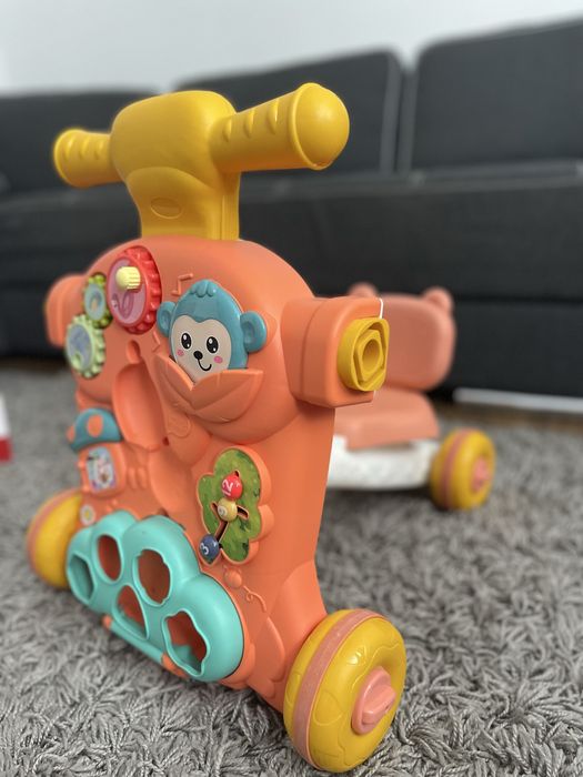 Ходунки - толокар  для  перших кроків 2в1