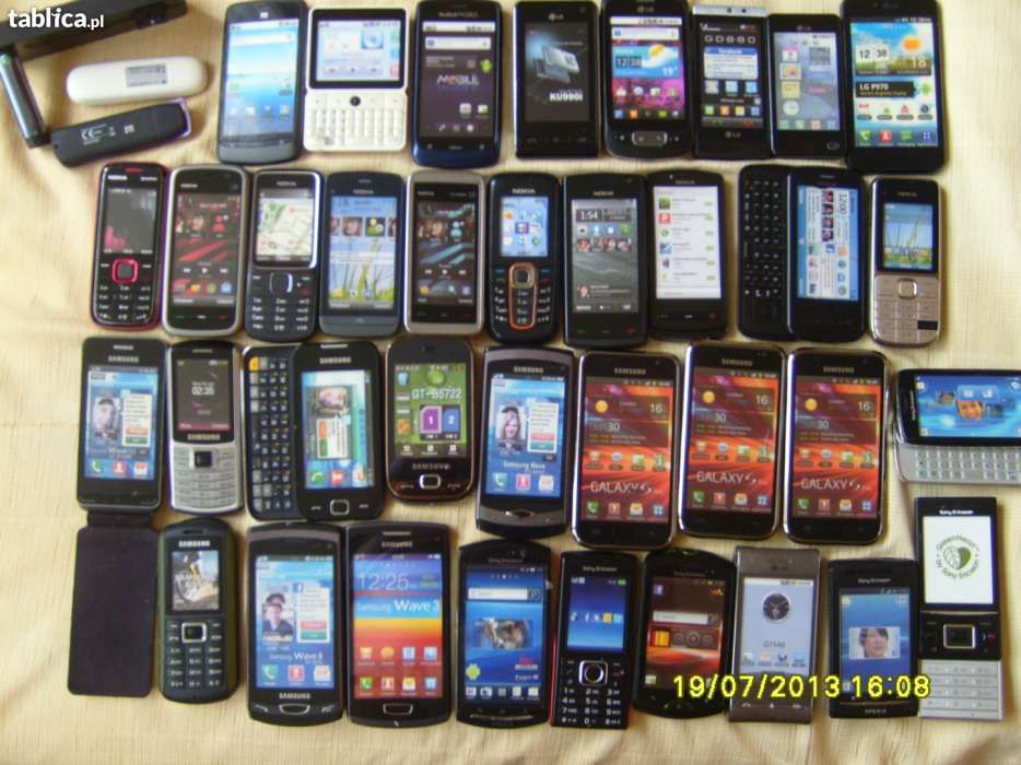 Atrapy 60 parę szt. dla kolekcjonera i tablety modemy