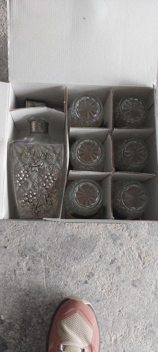 Serviço de whisky
