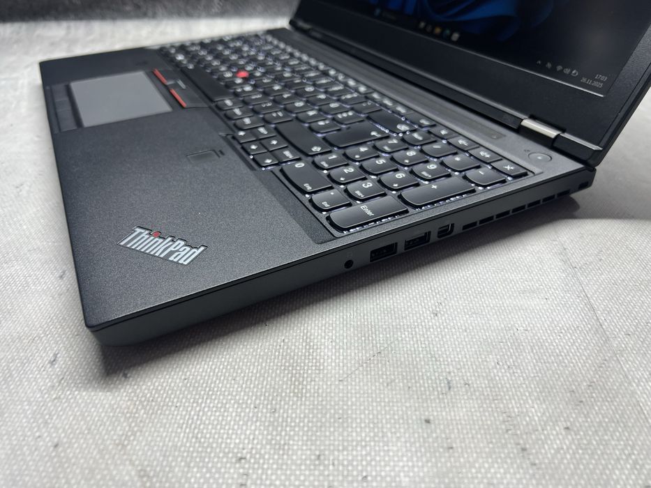 Lenovo P50 / i7 6700HQ 3.5GHz/ 16GB DDR4/ 256SSD/ M1000M 4GB/ 15.6FHD
