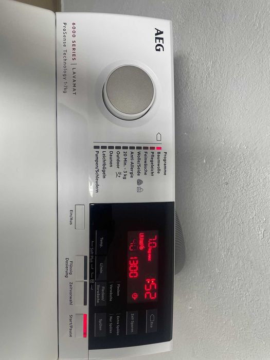 Pralka AEG L6TB61370 Series 6000 7kg 13000obr/min GW