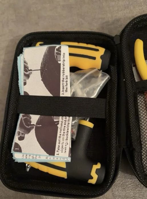 Kit reparo pneus de emergencia