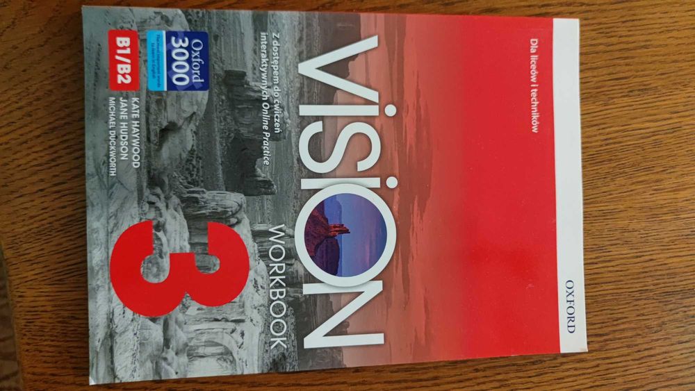 Vision 3. Zeszyt ćwiczeń + kod online, nowy. Wyd.2020