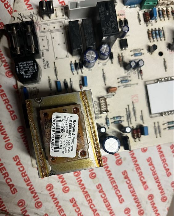 Plyta glowna kocioł gazowy Immergas DIMS09