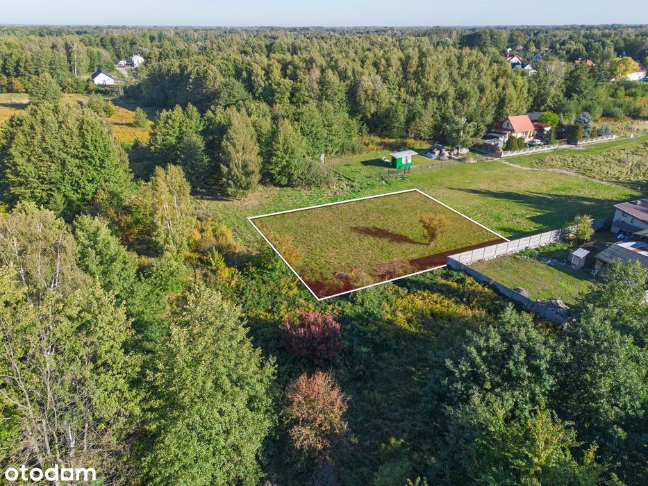 Działka budowlana 967m²✮MPZP✮Prąd✮Woda✮Światłwód✮ - Więcej