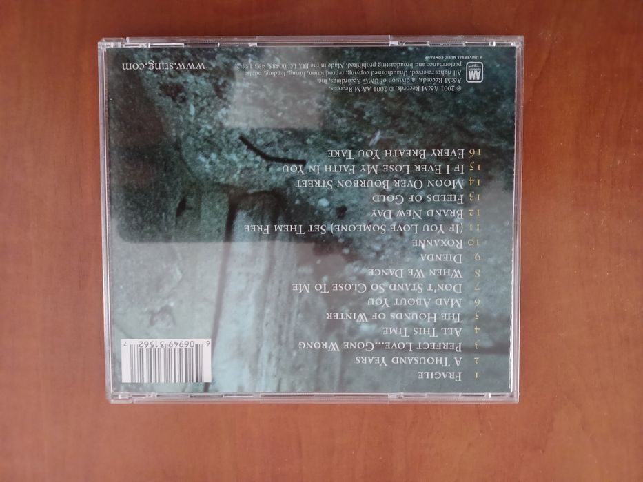 CD Sting - ...All this time