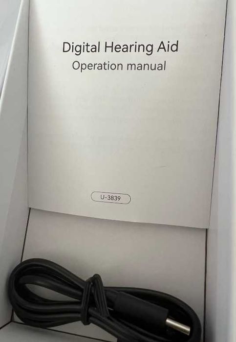 Axon Hearing Aid U‑3839 — Auxiliares Auditivos — Novos