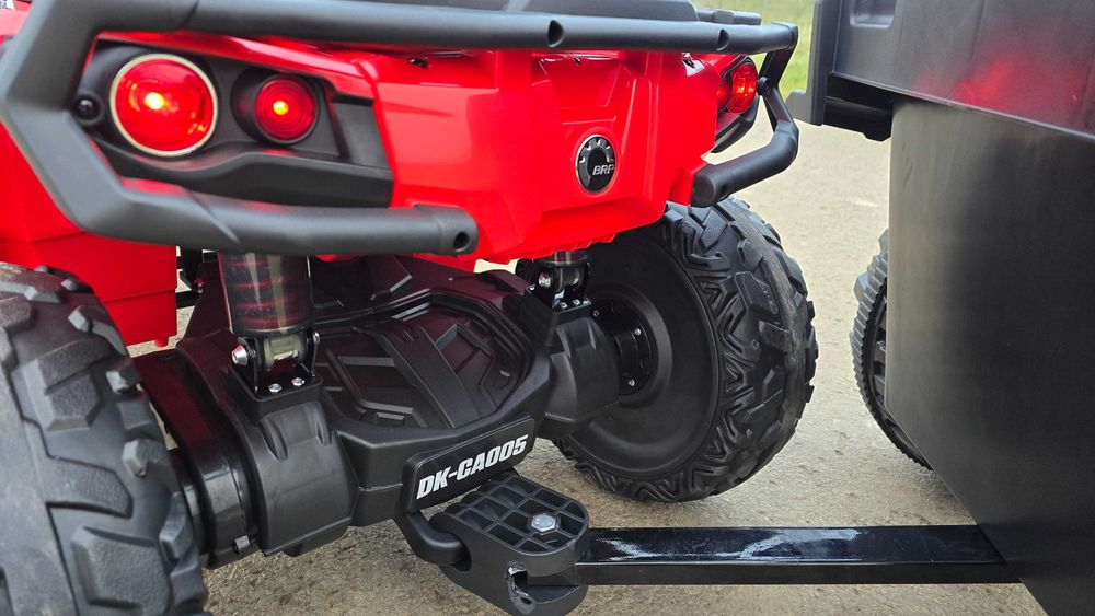 ZESTAW QUAD + PRZYCZEPA outlander na akumulator 24V 800w dla dzieci