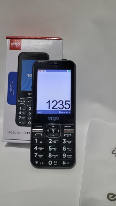 Ergo E281 Dual Sim 3000mA НОВИЙ+Подарунок!