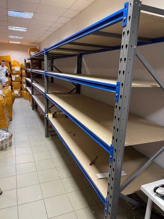 Полочный стеллаж,стеллажи б,у.,складской стеллаж, бу