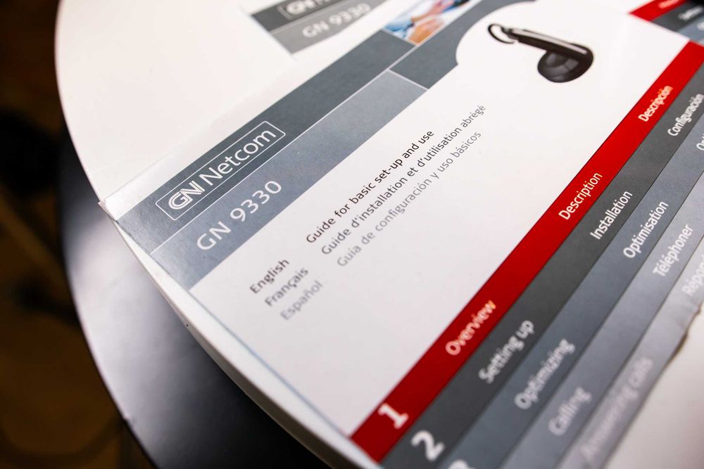 Bezprzewodowy zestaw słuchawkowy headset GN Netcom