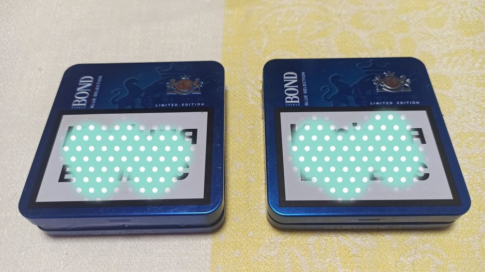 Коллекционные пустые коробочки