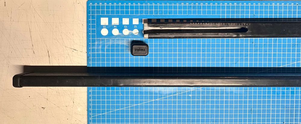 używane Belki Thule Squarebar 108 cm nr katalogowy 7121