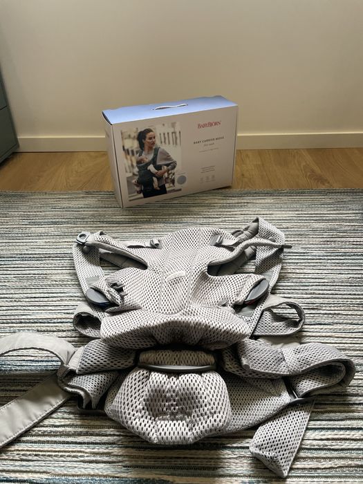 Marsúpio BabyBjörn Move - Airy Mesh - Cor Grey - Como Novo - 150€