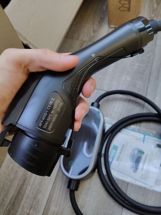 Зарядний пристрій 7.2kW 32A Type 1/Type2/GBT Wi-Fi Bluetooth Smart Life EV Charger для електромобілів США кабель 3.5м/5m IP66