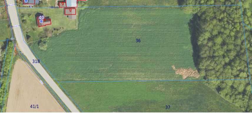 Sprzedam siedlisko z domem mieszkalnym 1,29 Ha