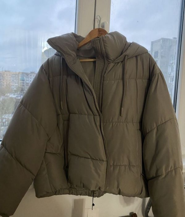 Куртка пуффер на розмір 48-50