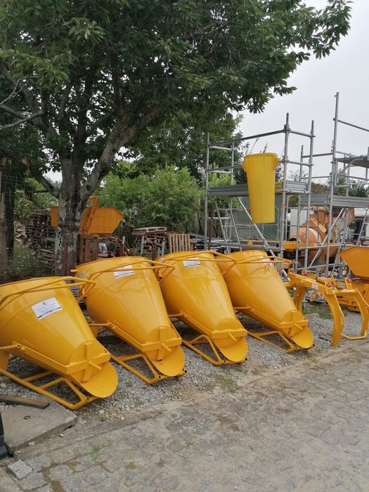 Balde trenó 500lts para grua