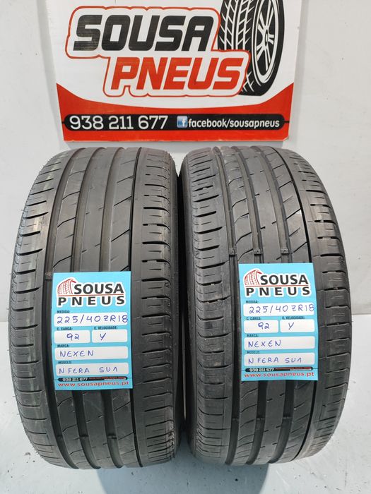 2 pneus semi novos 225-40R18 Nexen - Oferta dos Portes
