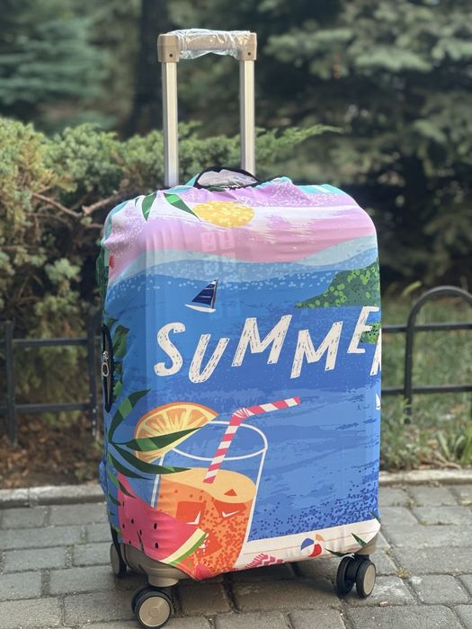 Чехлы на чемодан все размеры, s, m, l ,