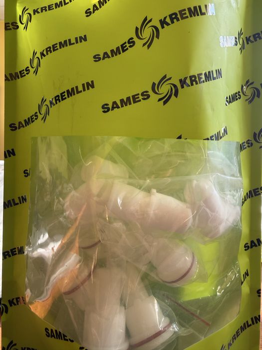 Sames kremlin slotted deflector yellow and white 001.315.957