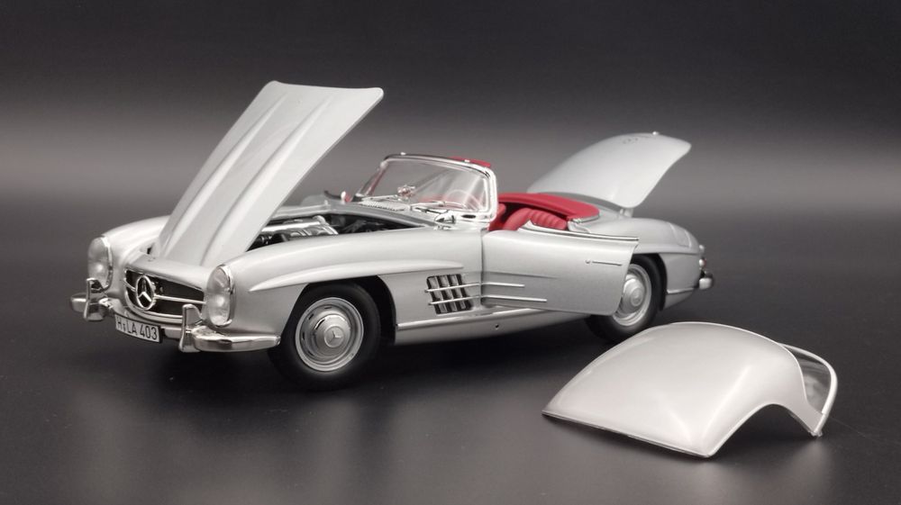 norev 1 18 mercedes 300 sl - przedmioty kolekcjonerskie