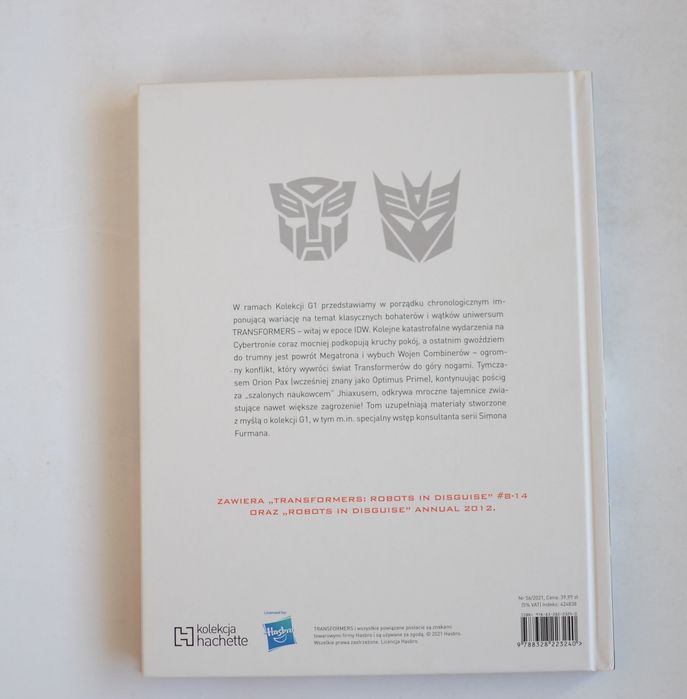 Transformers Kolekcja G1 #56 Miasto w ogniu