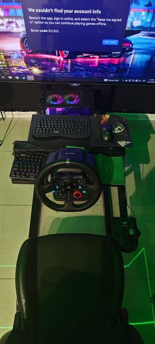Кермо Logitech G 29 + Shifter