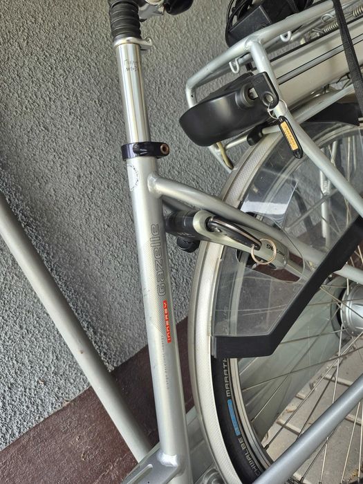 Rower Elektryczny Holenderski GAZELLE Orange Excelent Innergy D 49 cm