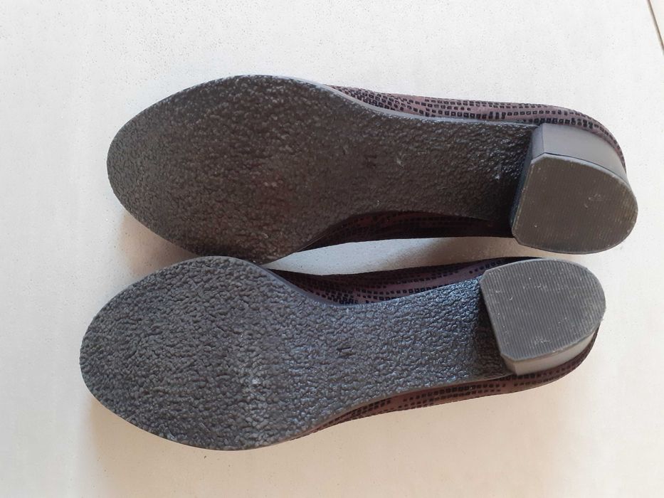 Nowe buty damskie półbuty 41 Marco Tozzi wsuwane obcas