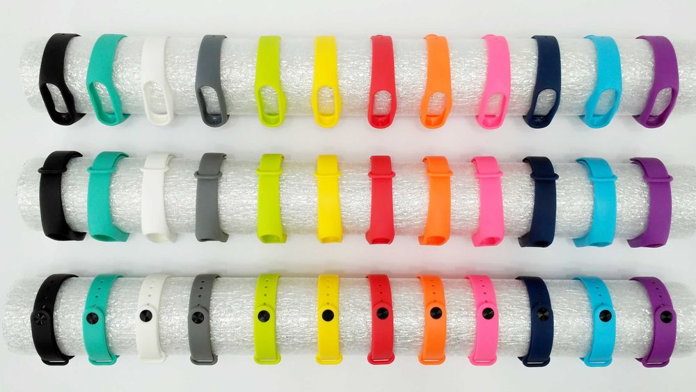 Силіконовий ремінець/браслет на Xiaomi Mi Band 2