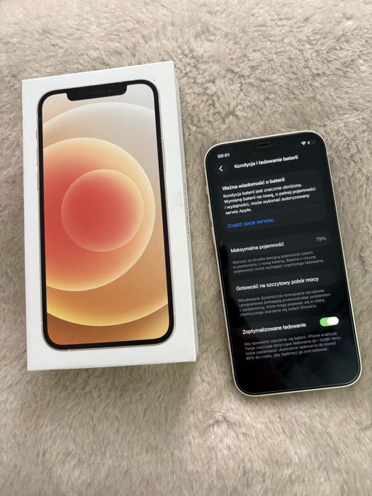 Iphon 12 79% 64 gb