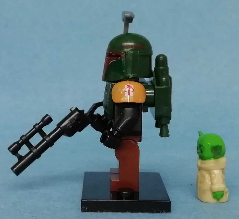 Boba Fett v1 e Grogu (Star Wars)