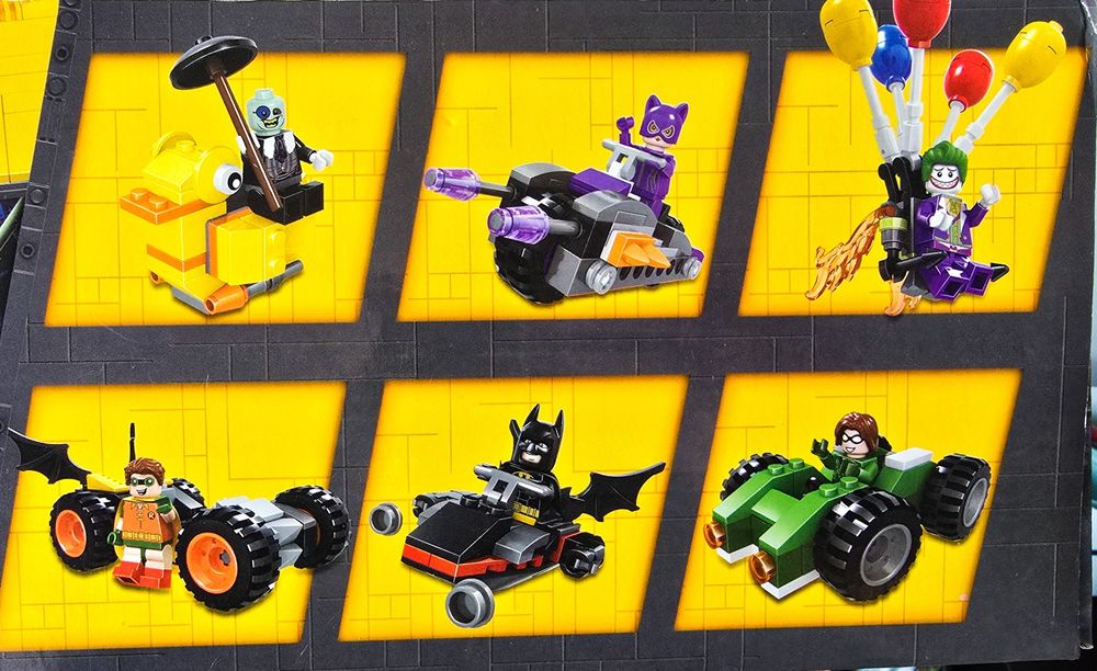 Nowe klocki duży zestaw Batman Robin Joker Riddler kompatybilne z Lego
