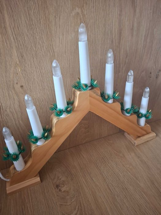 Świecznik adwentowy LED