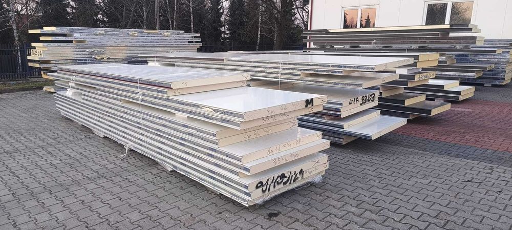 Płyty warstwowe, izolacyjne, obornicki, ścienne, dachowe, garażowe