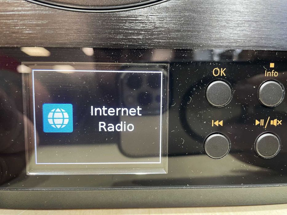 Интернет радио Стереосистема  Auna Silver Star Swing WiFi BT CD USB FM